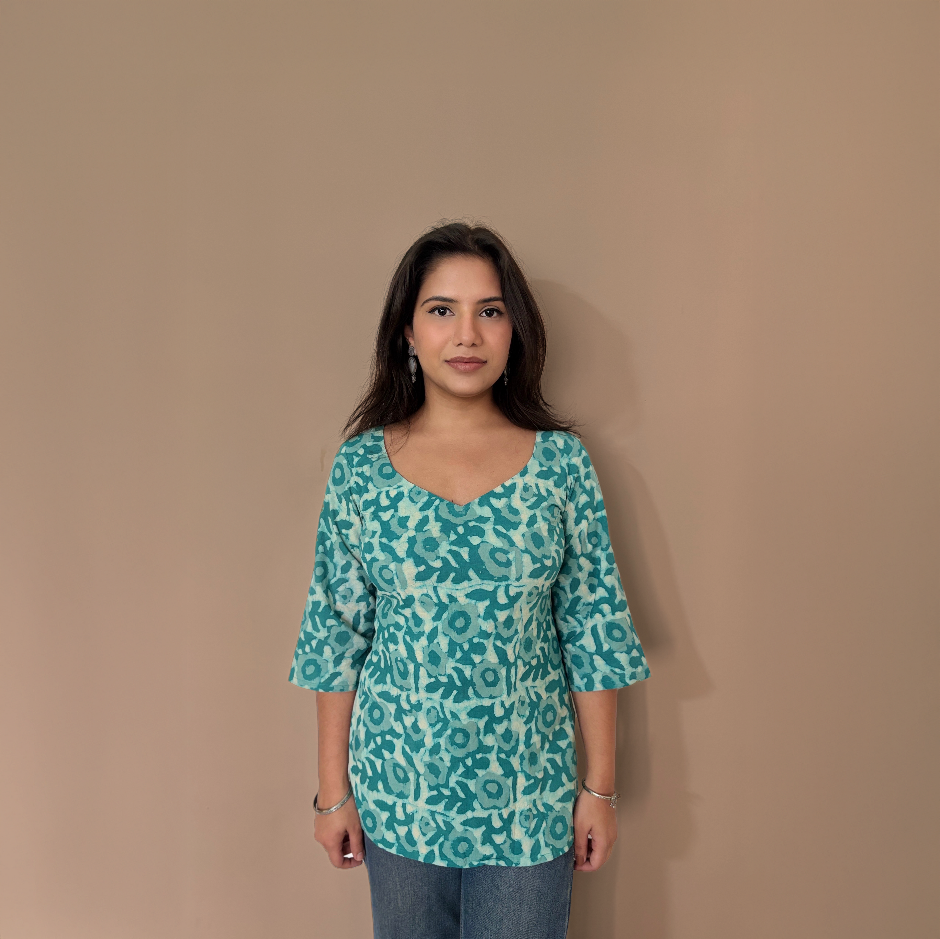 SAAZ BLOCK PRINT KURTI