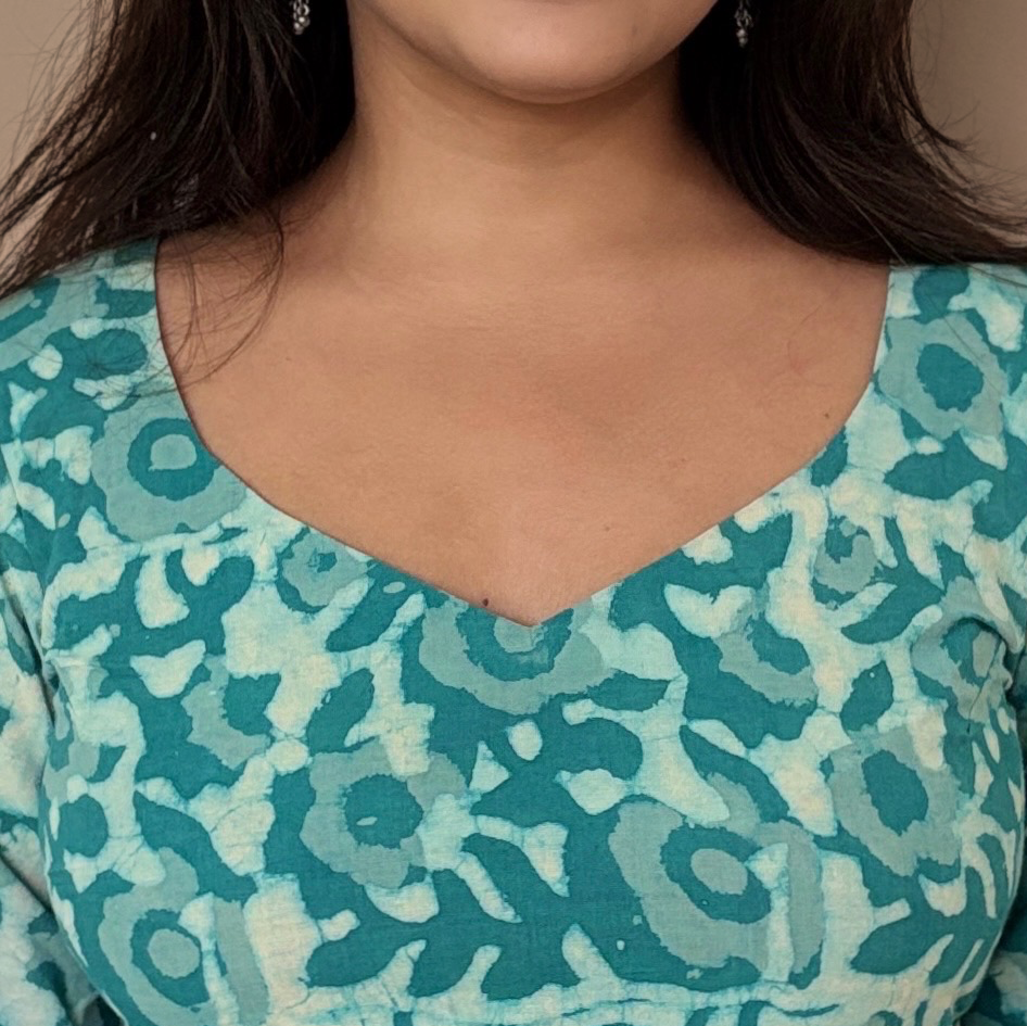 SAAZ BLOCK PRINT KURTI