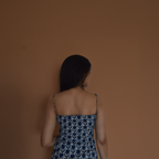 PANNA BOOTI NOODLE STRAP KURTI