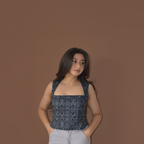 REVA IKAT PRINT TOP