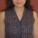 FLORAL PRINT WAISTCOAT