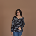 LONG SLEEVED GULBAGH PRINT KURTI
