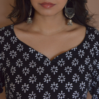 LONG SLEEVED GULBAGH PRINT KURTI